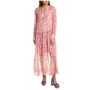 Free People See It Through Maxi Dress